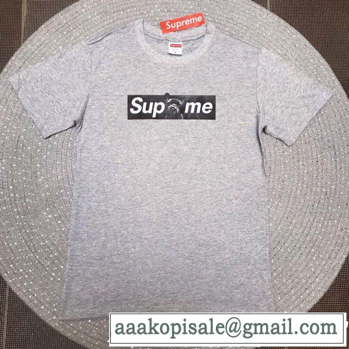 半袖Tシャツ 3色可選 2019夏色っぽさ おすすめな大人のトレンド シュプリーム SUPREME