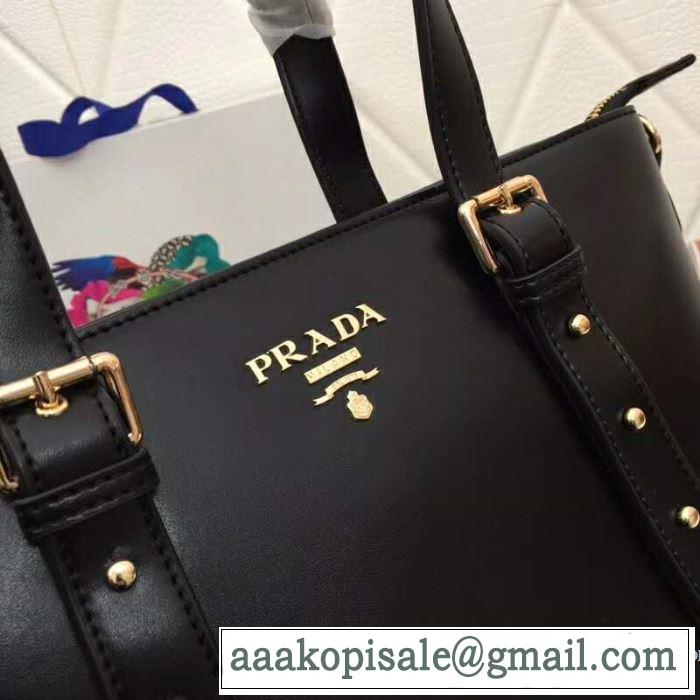2019年春夏流行ファッション 大人の可愛さを引き立て プラダ PRADA ハンドバッグ 4色可選