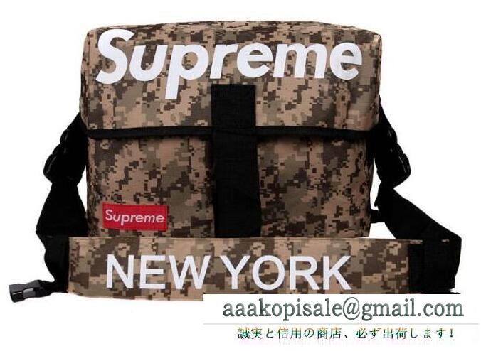 上質感あるSUPREME 　シュプリーム通販　収納性も抜群　バッグ