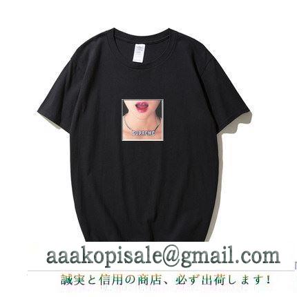 春 夏人気セール 新作登場 シュプリームｔシャツ 値段 最安値2018 necklace tee “white”18ss 薄地 個性派 セックス メンズ レディース ｔシャツ ６色可選