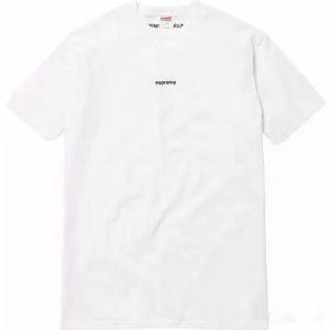 大人のセンスを感じさせるSUPREMEシュプリームＴシャツコピー　男女兼用半袖tシャツ　無地　ブラック　ホワイト2色　