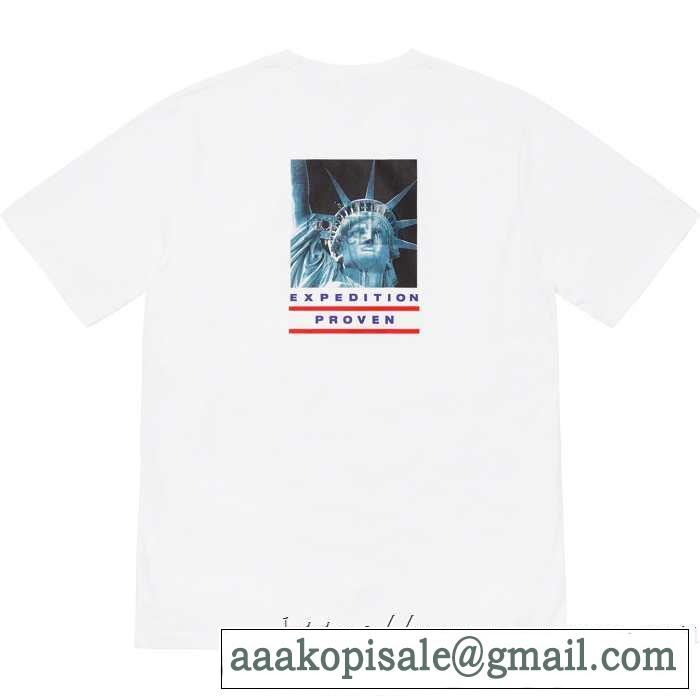 半袖Tシャツ 2色可選 秋服コーデ2019年版 シュプリーム 秋にはやる最新作を先取り SUPREME さわやかに新品おすすめ