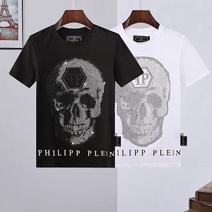 【大人Tシャツ】フィリッププレインｔシャツ人気 PHILIPP PLEIN コピーカジュアルな半袖