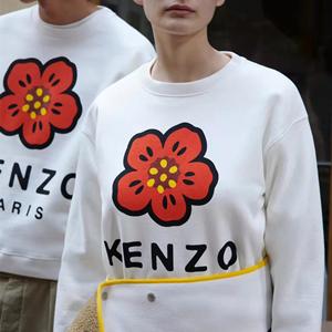 KENZO x NIGO初コレ BOKE FLOWER ケンゾーコピースウェット クルーネック 大人の風格漂うスタイリッシュ
