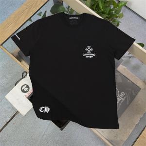 男女兼用 2色可選 先シーズンに引き続き新品 クロムハーツ CHROME HEARTS 半袖Tシャツ_クロムハーツ CHROME HEARTS_ブランド コピー 激安(日本最大級)