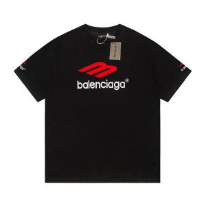 シンプル風格が好きな方の福音 Balenciaga 半袖 ワンポイントシャツ