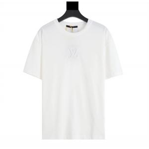 お買い得限定セール動きやすい生地黒白LOUIS VUITTONヴィトン tシャツスーパーコピー吸水性伸縮性半袖Tシャツ男性用