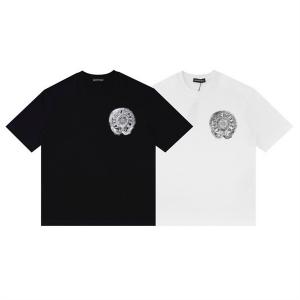 お洒落に夏コーデCHROME HEARTS クロムハーツ CHプラス コピー　大人気　半袖Tシャツ__ブランド コピー 激安(日本最大級)