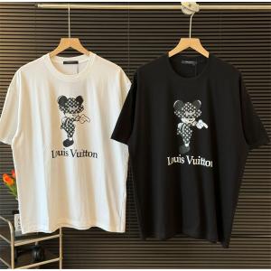 Tシャツ/ティーシャツ海外セレブが注目アイテム ルイ ヴィトン LOUIS VUITTONトレンド感満載なアイテム_ブランド コピー 激安(日本最大級)