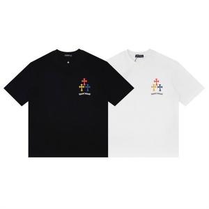 CHROME HEARTS 最旬おすすめ人気コーデ 半袖Tシャツ絶妙な着こなしにクロムハーツ_ブランド コピー 激安(日本最大級)