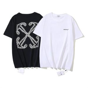 快適　ファッション　Off-White　オフホワイト　メンズ　半袖Ｔシャツ　インナー