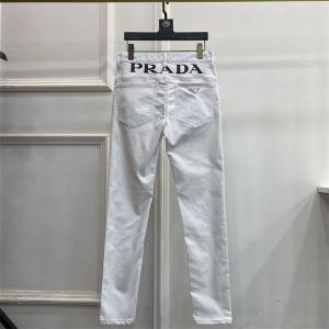 ★安心★追跡付  春夏 プラダ PRADA ストレートデニムパンツ_ブランド ジーンズ_メンズファッション_スーパーコピーブランド激安通販 専門店