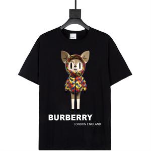 春夏コレクション バーバリー 2色可選 質の高い新品  BURBERRY 半袖Tシャツ 注目度が上昇中_メンズファッション_スーパーコピーブランド激安通販 専門店