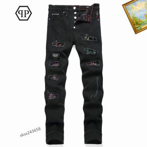 PHILIPP PLEIN 重たいイメージがある ジーンズ春...