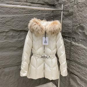 モンクレール MONCLER フード ダウンジャケット レデ...