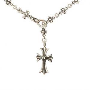 CHROME HEARTS　スーパーコピー ネックレス 高級感 シルバー クロスモチーフ ゴシックスタイル メンズ レディース アクセサリー クロムハーツ  通販ショッピング