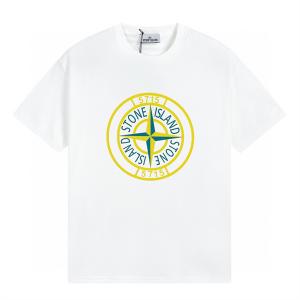 STONE ISLAND  スーパーコピー Tシャツ 高品質 コンパスロゴ メンズ カジュアル コットン素材 ストーンアイランド_スーパーコピーブランド激安通販 専門店