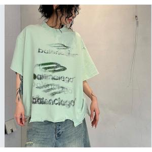 BALENCIAGA バレンシアガ Tシャツコピー  丸首 ...