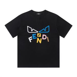 大人気FENDIＴシャツモンスターフェンデイプリント半袖Ｔシ...