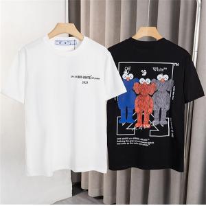 欧米韓流/雑誌 OFF-WHITE 超人気 半袖 オフホワイ...
