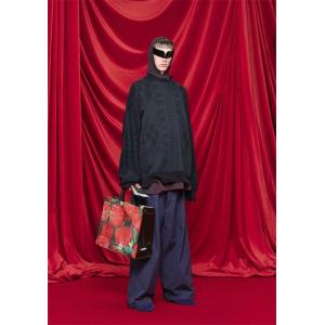 BALENCIAGA 偽物 ニットセーター モノグラム柄 グ...