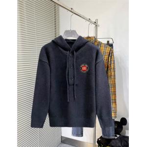 バレンシアガ コピー ニットパーカー ブラック ボタン付き ...