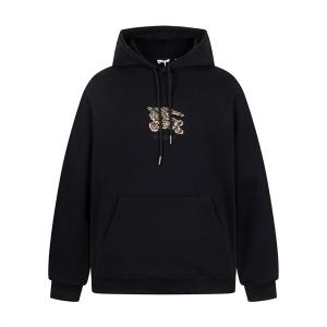 Burberry バーバリー 激安 パーカー メンズ レディース ブラック フーディ ロゴ 刺繍 スウェット BURBERRY 激安
