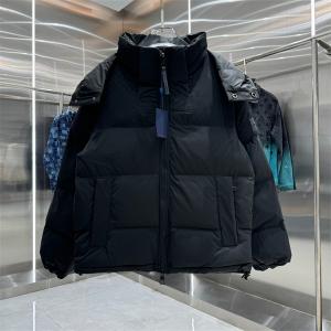 LOUIS VUITTON スーパーコピー モダン ブラック ダウンジャケット シンプルデザイン ルイヴィトン