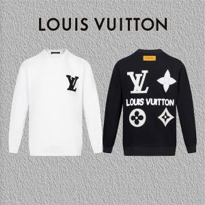 LOUIS VUITTON 偽物 スウェット 上質 洗練 ロゴデザイン クラシック 長袖 トレーナー ルイヴィトン