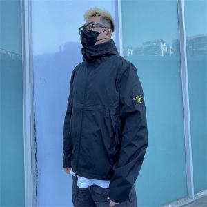 STONE ISLAND コピー ジャケット 秋冬 上質 トレンド フーデッドデザイン ストーンアイランド