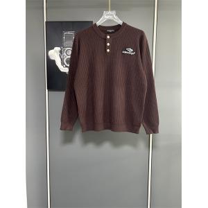 BALENCIAGA 偽物 スウェットシャツ リブ編み 長袖...